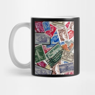 World friendship - Stamps Mug